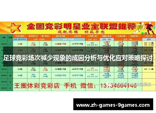 足球竞彩场次减少现象的成因分析与优化应对策略探讨